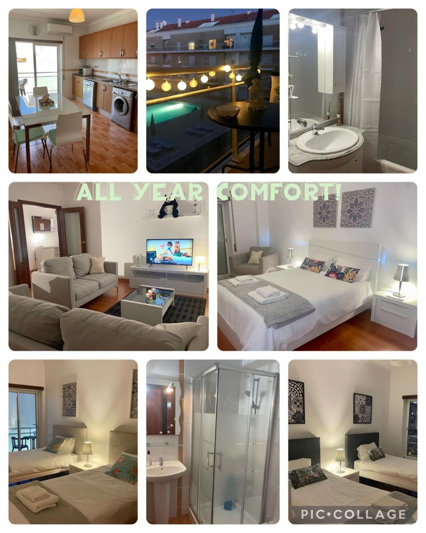 Paradise Found - Stunning 3 Bedroom Apartment In Vila Real De Santo Antonio Luaran gambar